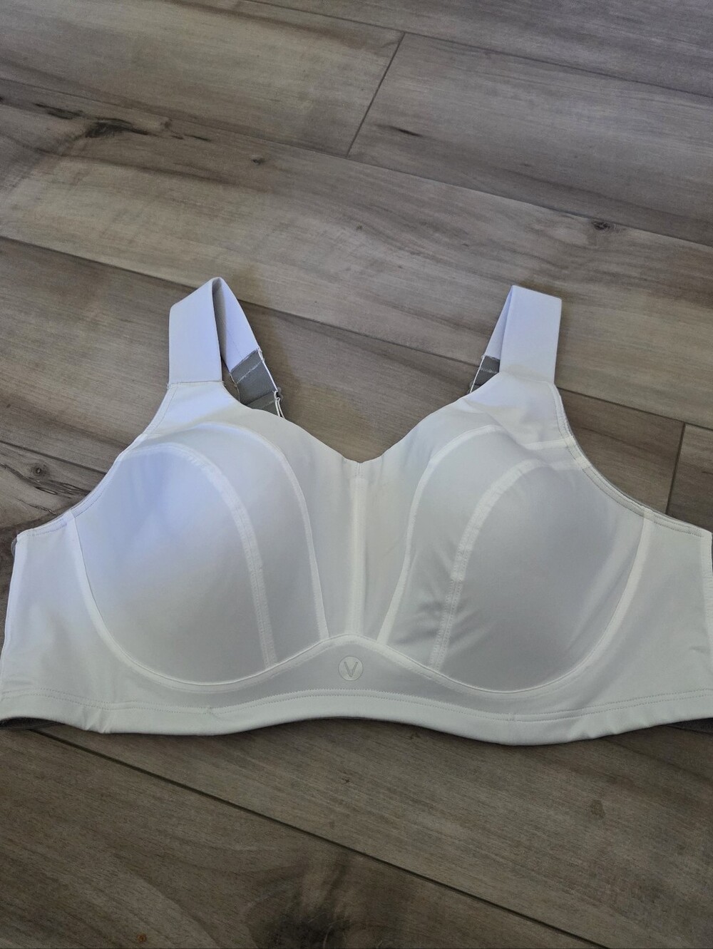 Lane Bryant LIVI White Full-Coverage Support Bra